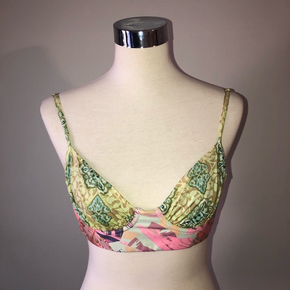 Maaji Multi color Reversible Bikini  Set Tie Back - Picture 5 of 14